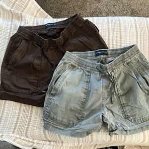 Abercrombie Utility Shorts Pair